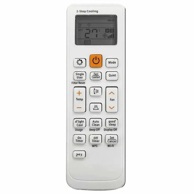 DB93-11489L Remplacement de la télécommande infrarouge pour climatiseur Samsung Portée de 10 m