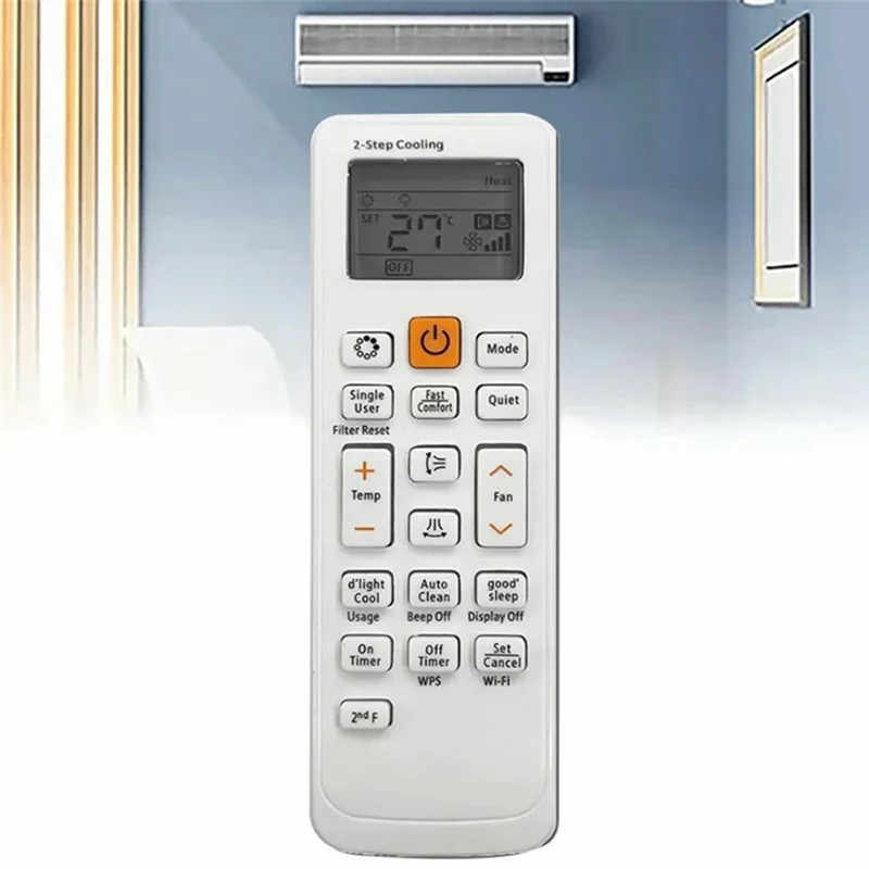DB93-11489L Remplacement de la télécommande infrarouge pour climatiseur Samsung Portée de 10 m