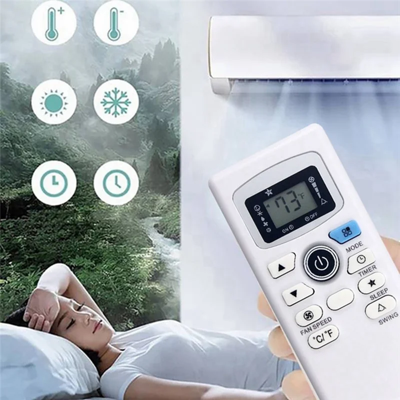 UYKQ-44 Infrared Remote Control for Soleus / TCL / Rcecaoshan Air Conditioner Replacement Controller