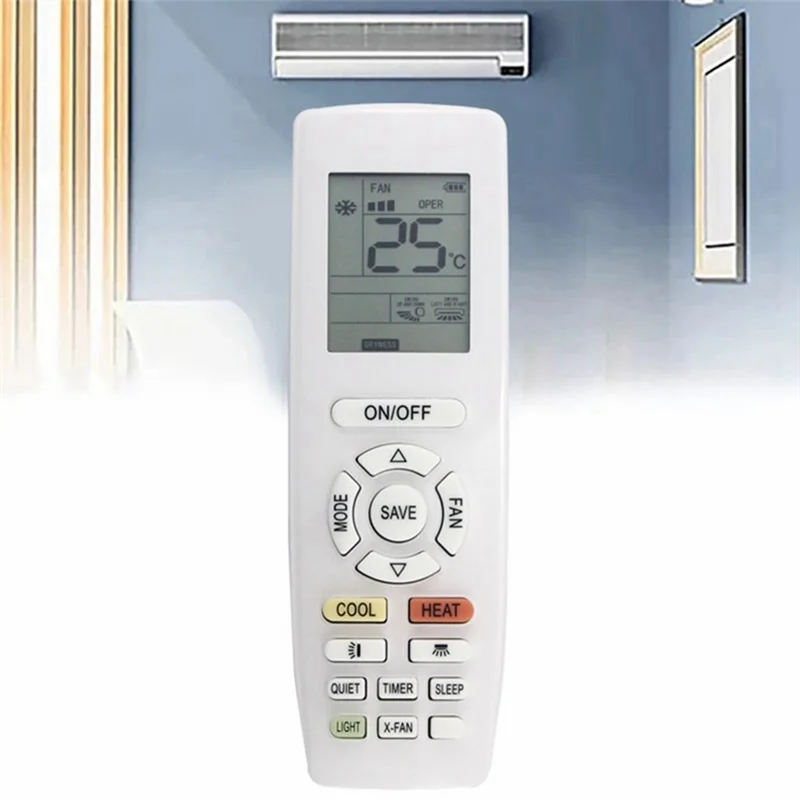 YAPOF15 For Gree Air Conditioner Infrared Remote Control Replacement 10m Range Wireless Controller