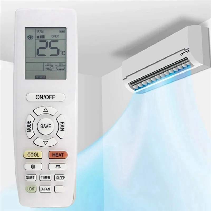 YAPOF15 For Gree Air Conditioner Infrared Remote Control Replacement 10m Range Wireless Controller