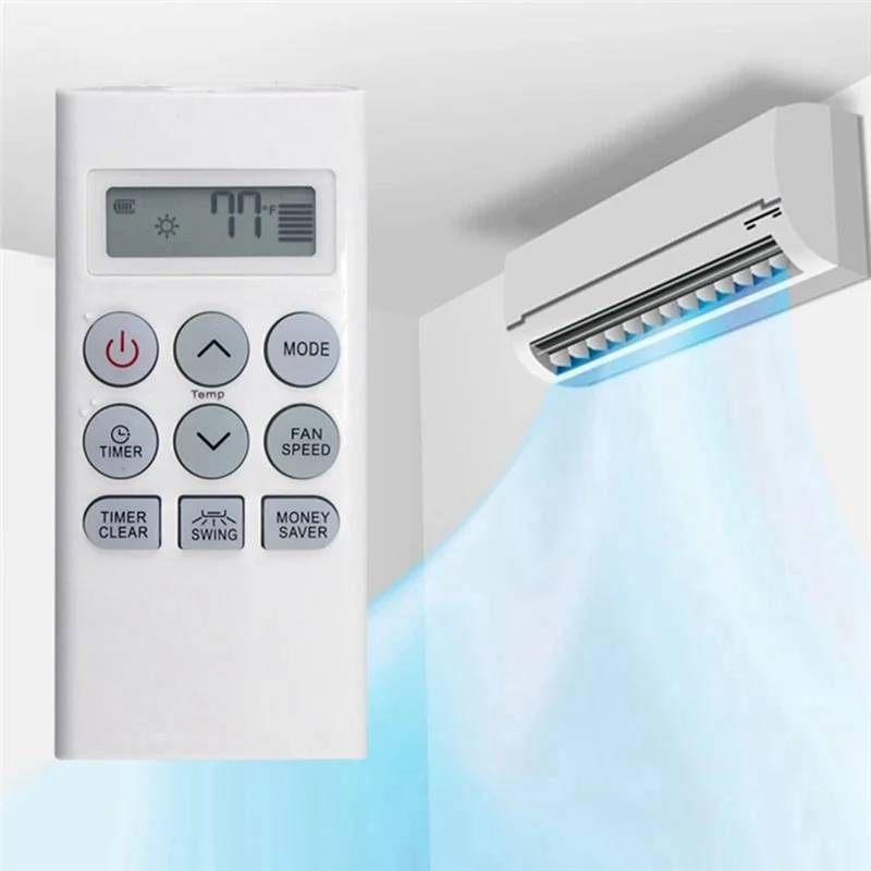 AKB73756214 / AKB73756215 For LG Air Conditioner Remote Control 10m Range Infrared Wireless Controller Replacement