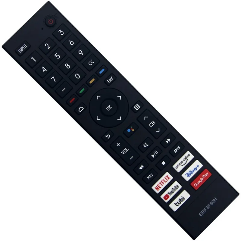 ERF3F80H For Hisense TV Remote Control 1-10m Range Infrared Replacement Controller (Not Support Voice Function)