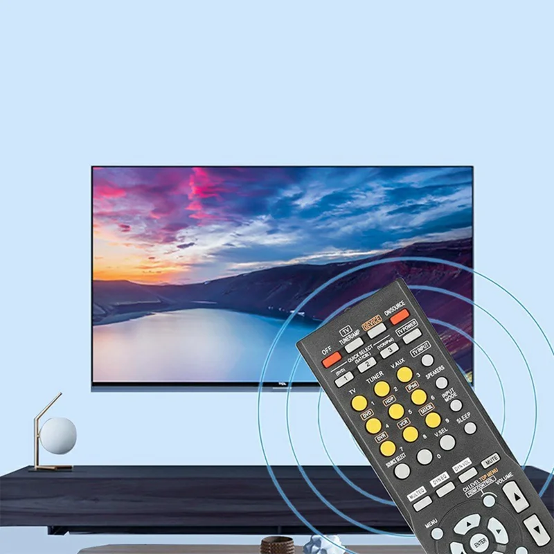 RC-1120 For Denon AV Receiver Infrared Remote Control Battery Powered 10m Range Ergonomic Controller