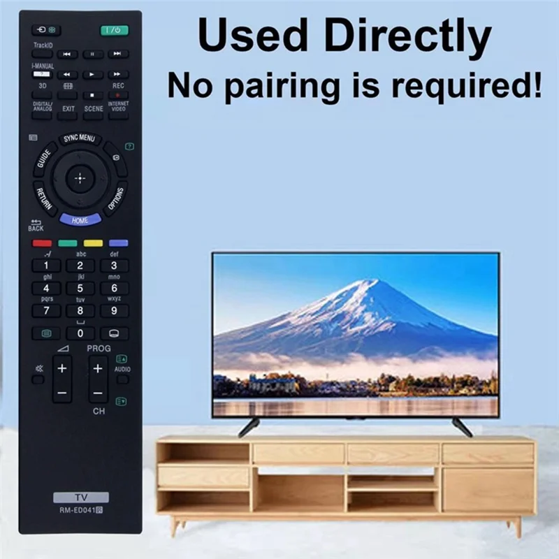 RM-ED041 For Sony TV Remote Control Battery Powered Infrared Replacement Handheld Controller