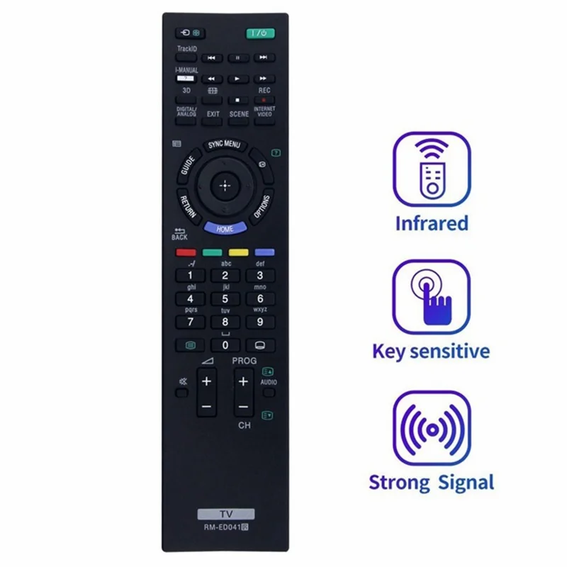 RM-ED041 For Sony TV Remote Control Battery Powered Infrared Replacement Handheld Controller