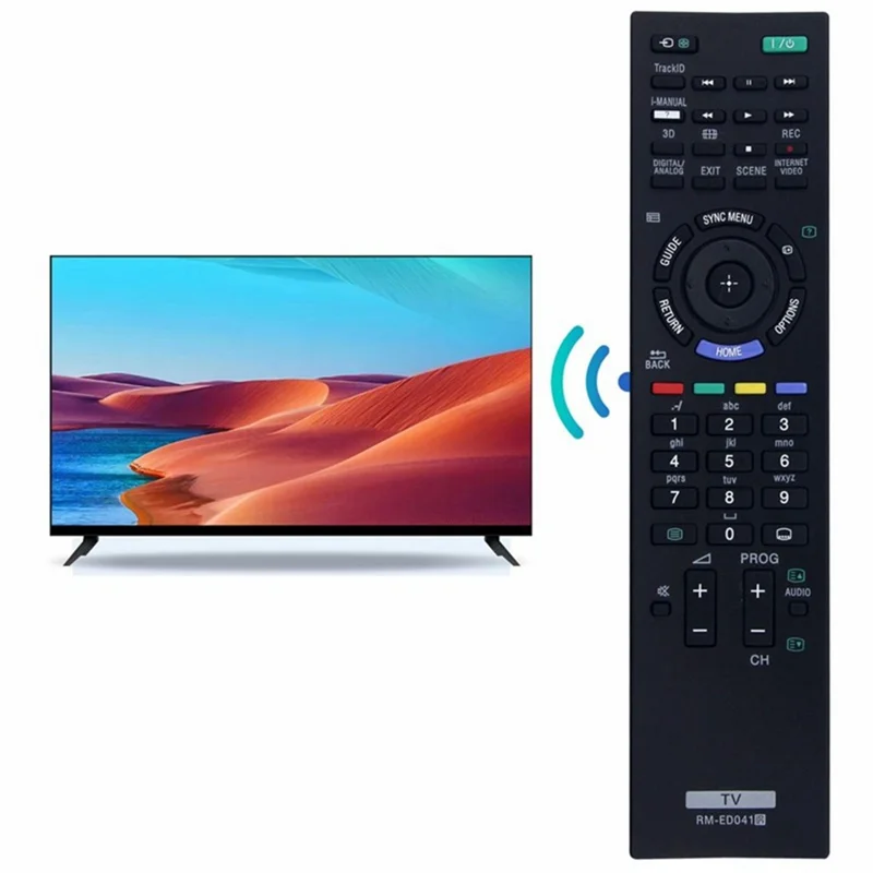 RM-ED041 For Sony TV Remote Control Battery Powered Infrared Replacement Handheld Controller