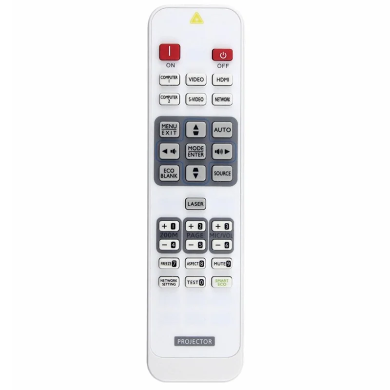 For BenQ Projector Battery Powered Infrared Remote Control 10m Range Ergonomic Handheld Controller