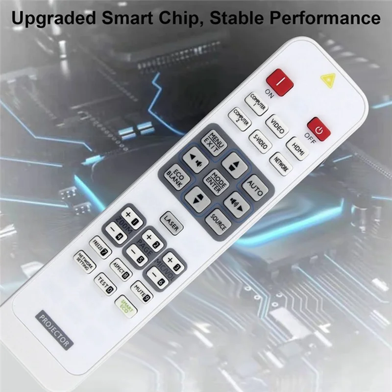 For BenQ Projector Battery Powered Infrared Remote Control 10m Range Ergonomic Handheld Controller