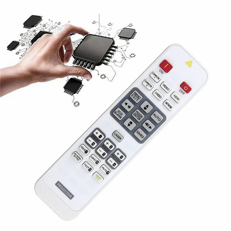For BenQ Projector Battery Powered Infrared Remote Control 10m Range Ergonomic Handheld Controller