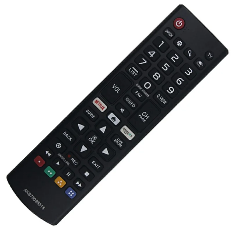 AKB75095315 For LG TV Remote Control Infrared Wireless Replacement Controller