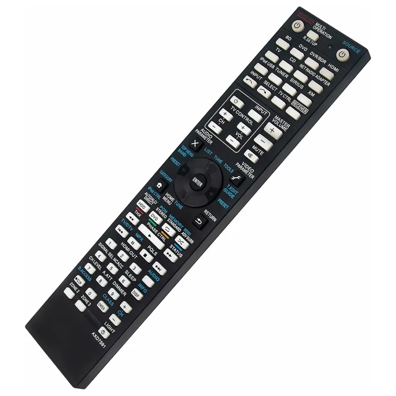 AXD7591 For Pioneer AV Receiver Remote Control 10m Range Handheld Controller Replacement