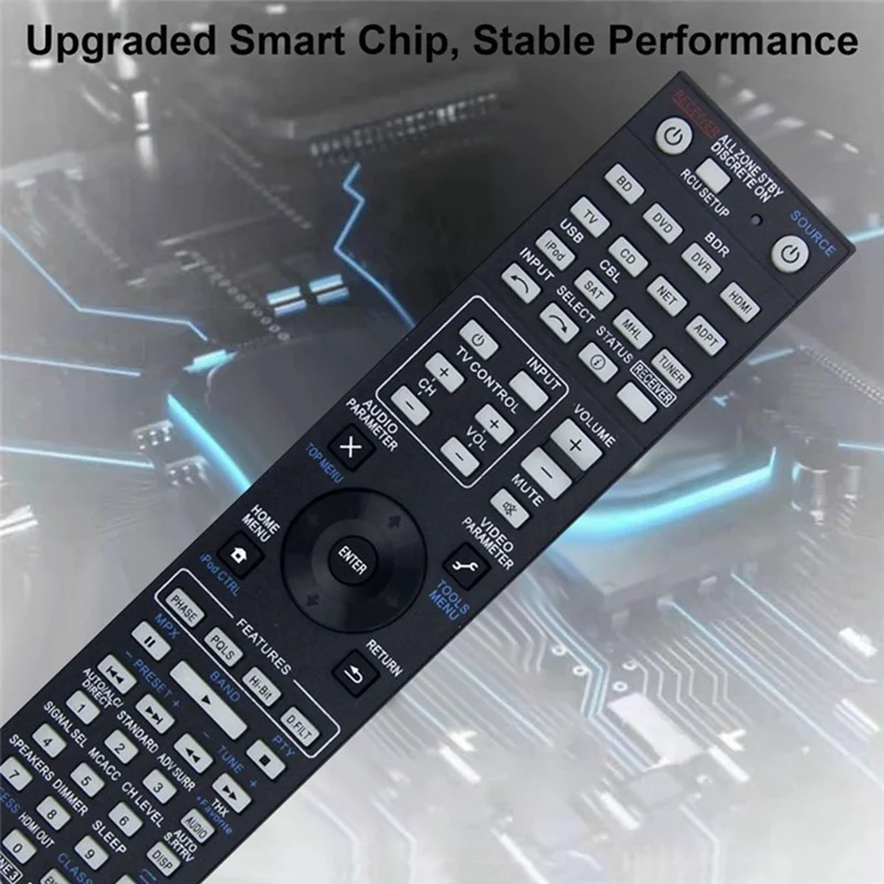 AXD7668 For Pioneer AV Receiver Remote Control 10m Range Handheld Controller Replacement