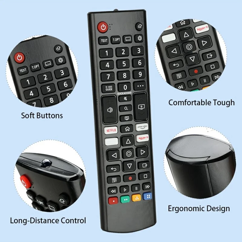 AKB76040301 For LG TV Remote Control Infrared Wireless Replacement Controller