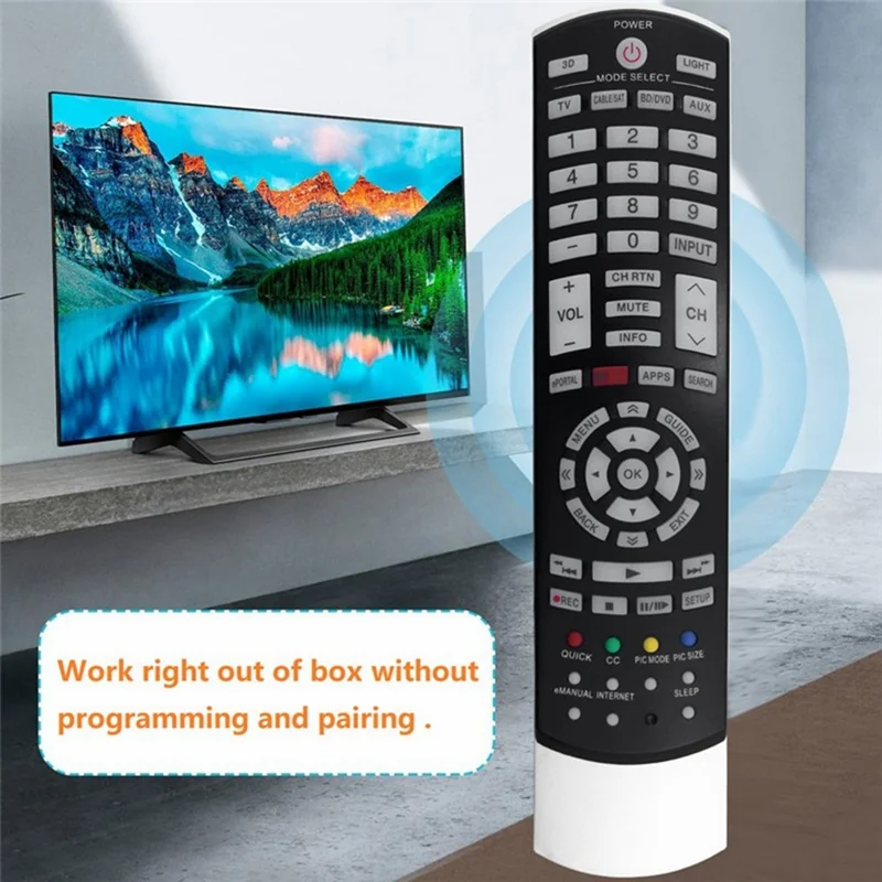 CT-90395 For Toshiba TV Remote Control Battery Powered Infrared Television Controller Replacement