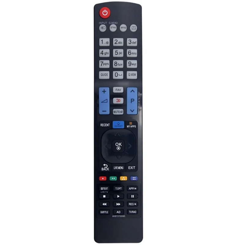 AKB73756565 For LG TV Remote Control Infrared Wireless Replacement Ergonomic Controller