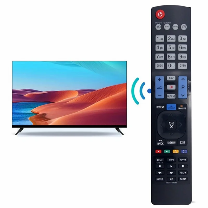 AKB73756565 For LG TV Remote Control Infrared Wireless Replacement Ergonomic Controller