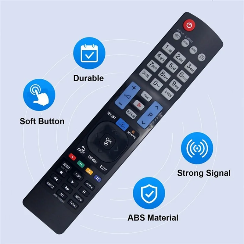 AKB73756565 For LG TV Remote Control Infrared Wireless Replacement Ergonomic Controller