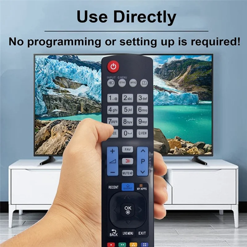 AKB73756565 For LG TV Remote Control Infrared Wireless Replacement Ergonomic Controller