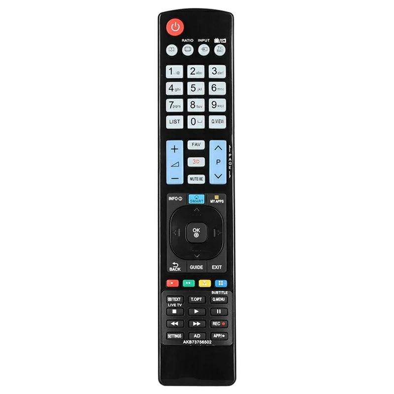 AKB73756502 For LG TV Remote Control Infrared Wireless Replacement Ergonomic Controller