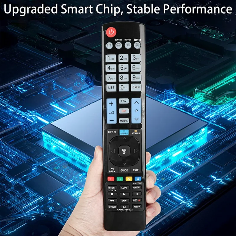 AKB73756502 For LG TV Remote Control Infrared Wireless Replacement Ergonomic Controller