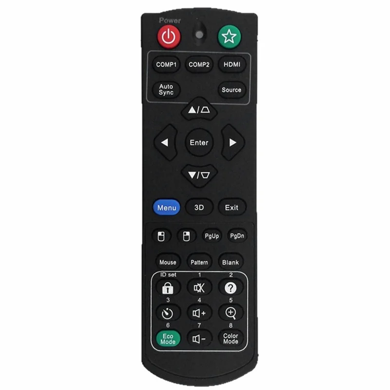 For Viewsonic Projector Remote Control Replacement RCP01051 Infrared Wireless 10m Range