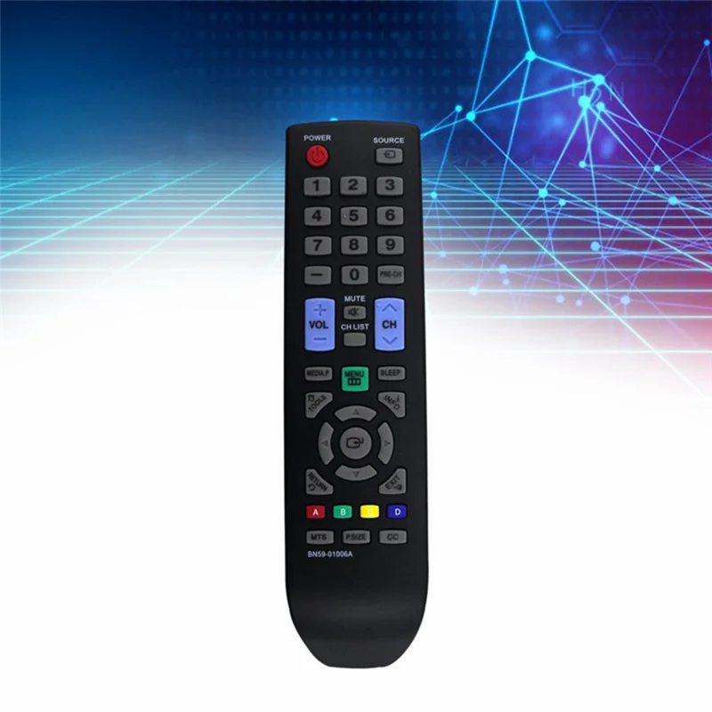 BN59-01006A For Samsung TV Universal Remote Control Infrared 10m Range Easy Operation
