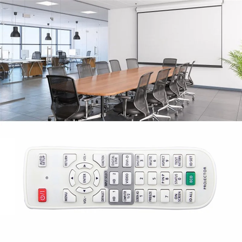 N2QAYA000126 Universal Controller Replacement for Panasonic Projector Infrared Remote Control 10m Range