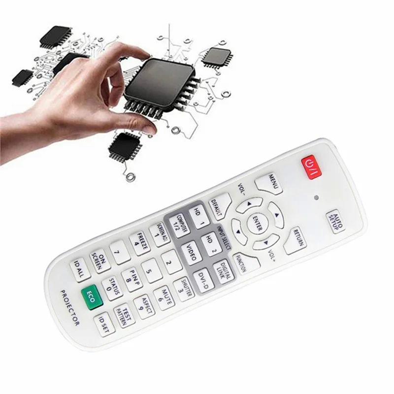 N2QAYA000126 Universal Controller Replacement for Panasonic Projector Infrared Remote Control 10m Range