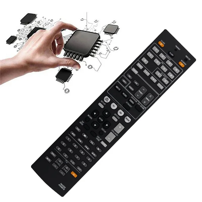 RAV332 For Yamaha AV Receiver Infrared Remote Control 10m Range Ergonomic Wireless Controller