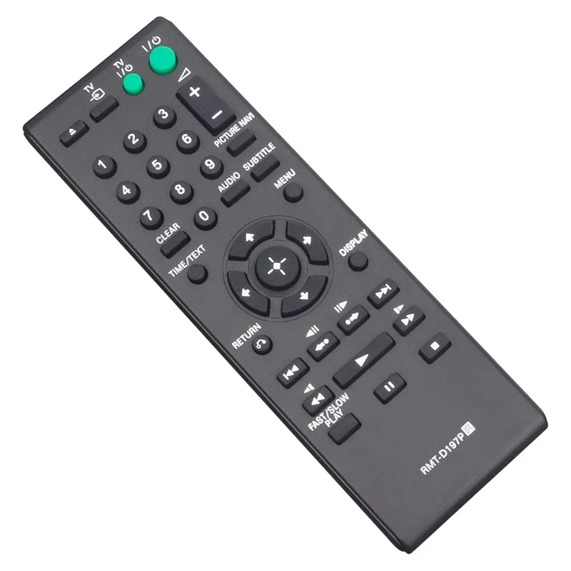 RMT-D197P For Sony DVD Wireless Remote Control Infrared Replacement Ergonomic Controller