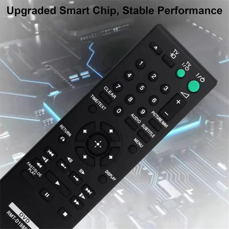 RMT-D198P For Sony DVD Wireless Remote Control Infrared Replacement Ergonomic Controller