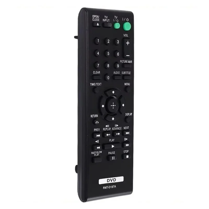 RMT-D197A For Sony DVD Wireless Remote Control Infrared Replacement Ergonomic Controller