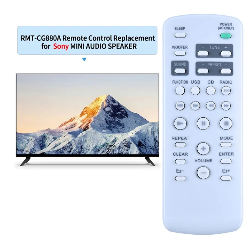 RMT-CG880A For Sony DVD Amplifier Player Remote Control Infrared Replacement Controller