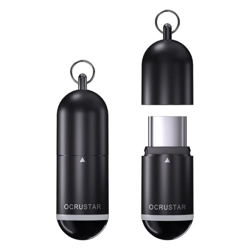 OCRUSTAR EKX6i-T Mini-Smartphone IR-Fernbedienung Langstreckensteuerung oder Klimaanlage TV - Typ-C-Anschluss - Schwarz