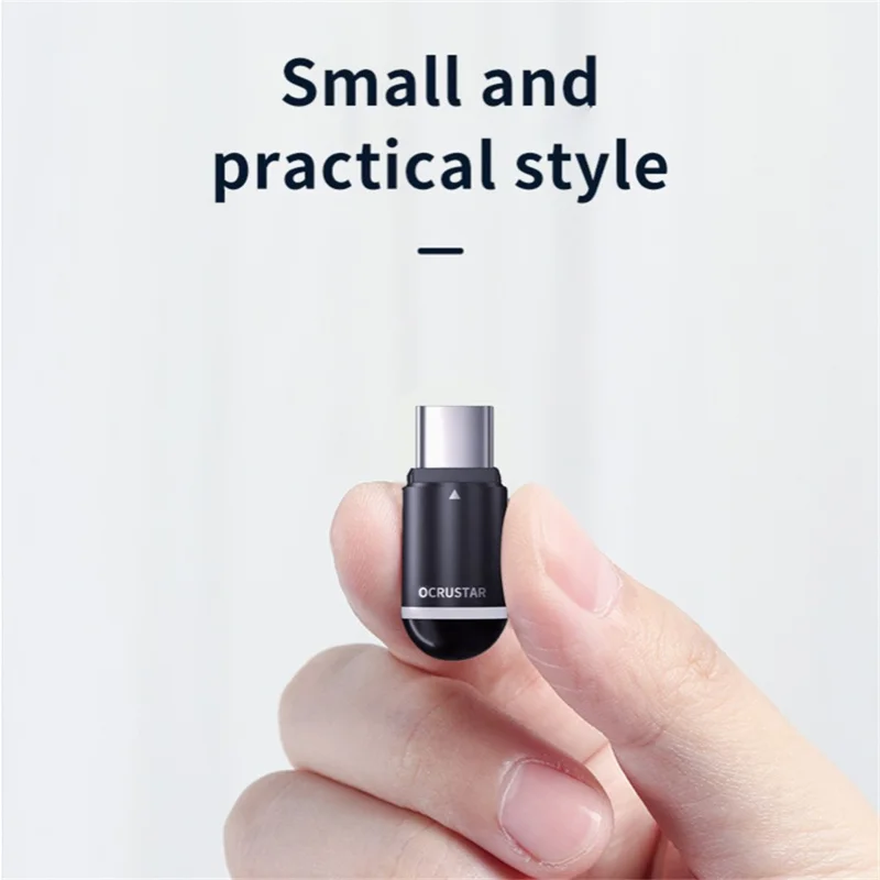 OCRUSTAR EKX6i-T Mini-Smartphone IR-Fernbedienung Langstreckensteuerung oder Klimaanlage TV - Typ-C-Anschluss - Schwarz