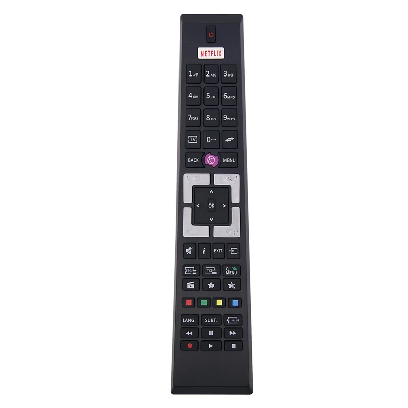 RCA4995 For Tensai / Telefunken TV Remote Control Ergonomic Infrared Replacement Controller