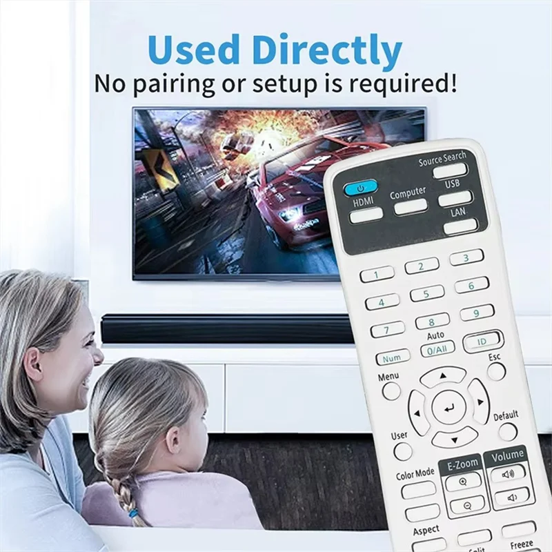 219863500 Pour Télécommande Infrarouge Longue Portée de Remplacement Universel pour Projecteur Epson