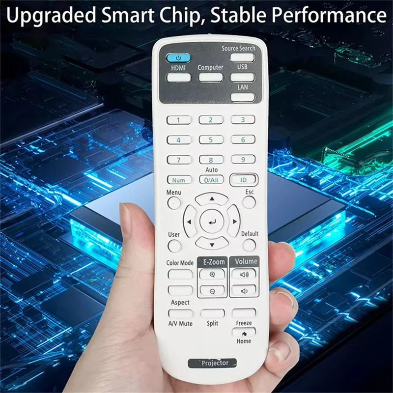 219863500 Pour Télécommande Infrarouge Longue Portée de Remplacement Universel pour Projecteur Epson