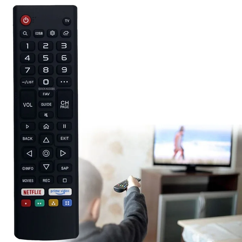 AKB76037002 Für RCA TV Fernbedienung Infrarot Wireless 10m Reichweite Ergonomischer Controller