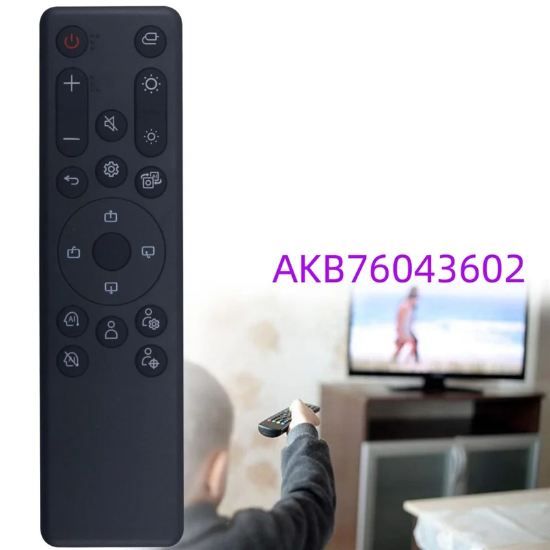 AKB76043602 For LG TV Remote Control Infrared Ergonomic Wireless Replacement Controller