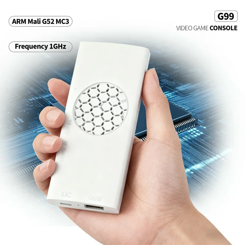 G99 Video Game Console 4K UHD HD TV Stick Multi Emulator Support for PS2  /  PSP  /  PS1  /  MAME  /  N64