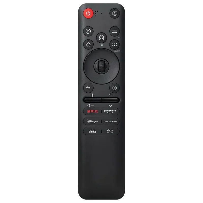 AKB76046602 / MR25GA 10m Plage Télécommande TV Activée par la Voix Ergonomique Télécommande Vocale pour LG