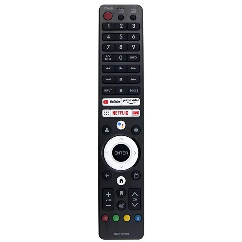 GB326WJNA For Sharp TV Remote Control 10m Range Infrared Television Controller, No Voice Function