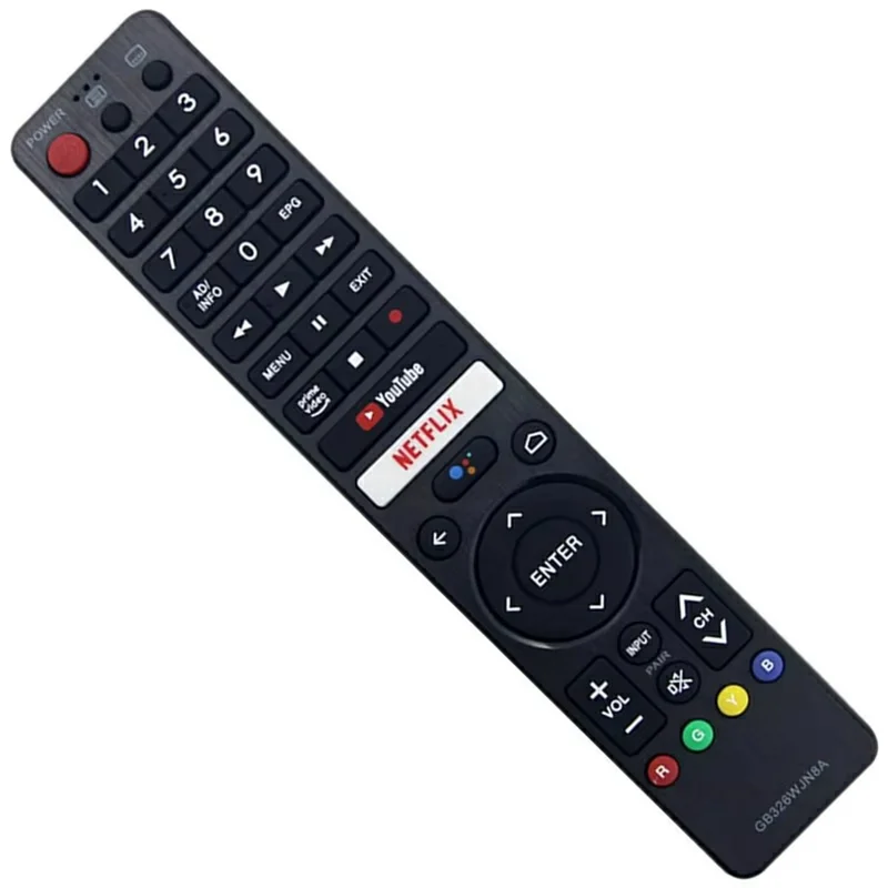 GB326WJN8A For Sharp TV Voice Remote Control IR Infrared Replacement 10m Range Controller