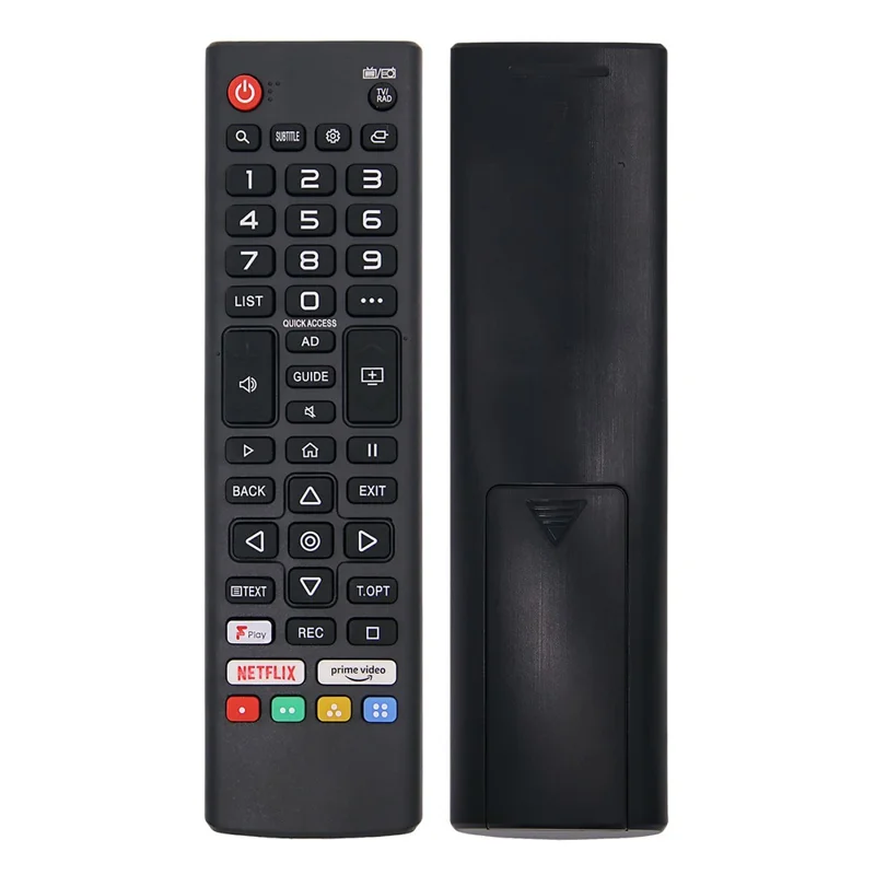 AKB76037023 Télécommande infrarouge sans fil pour télévision RCA, portée de 10 m, contrôleur ergonomique