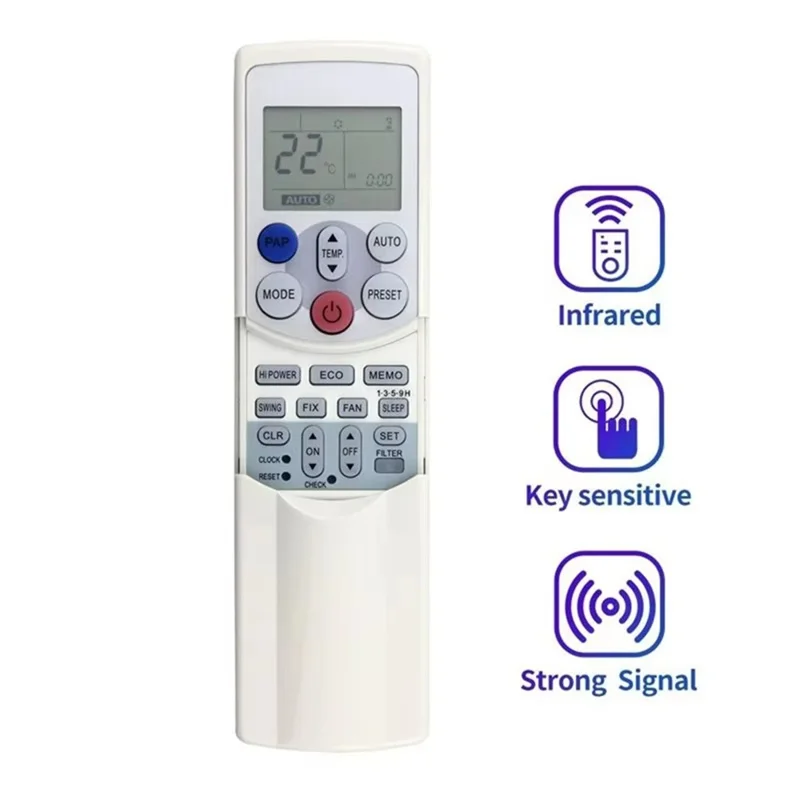WH-H01JE Zamiennik pilota do klimatyzatora Toshiba Pilot podczerwieni Zasięg 10 m Sterownik ręczny