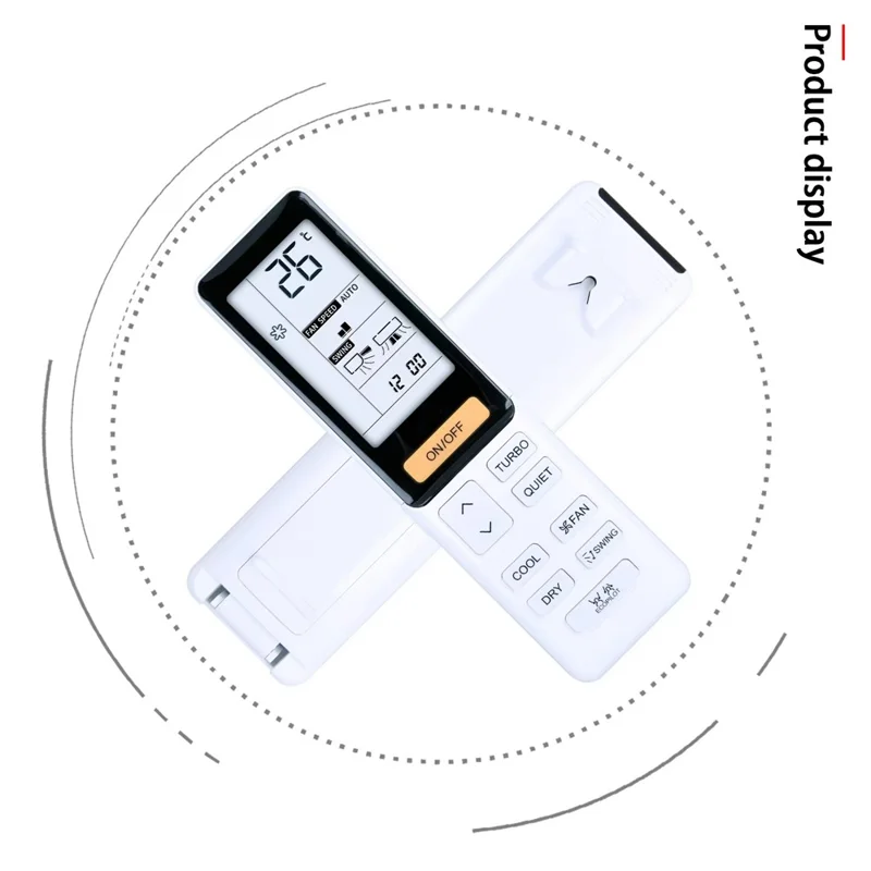 Remplacement de la Télécommande Infrarouge de Climatiseur Haier 0010402886D, Portée de 10m, Contrôleur Sans Fil