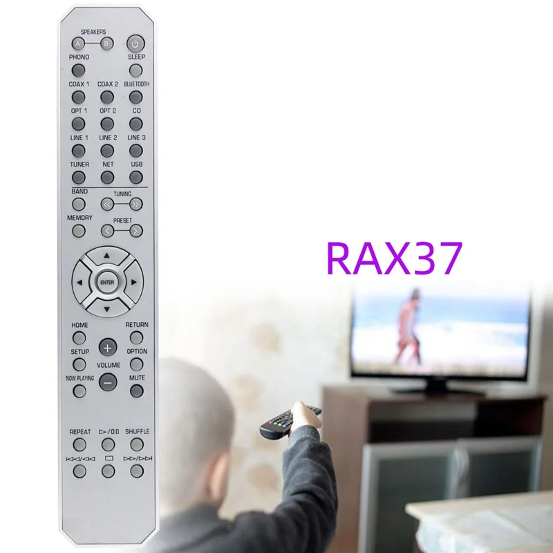 RAX37 Pour récepteur audio Yamaha Télécommande infrarouge à piles Contrôleur de remplacement