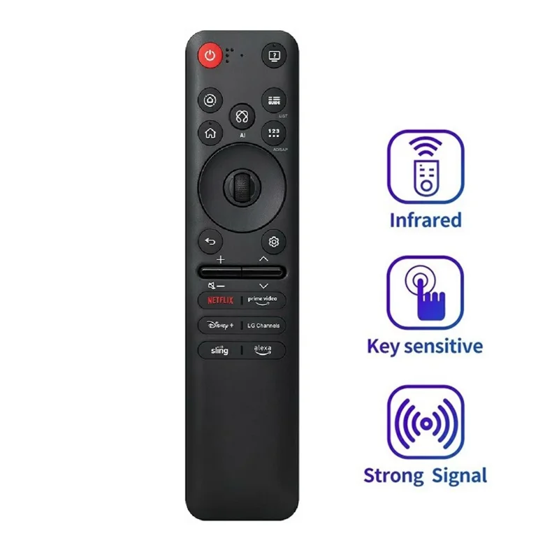 AKB76046602 Voor LG TV 10m Infrarood Afstandsbediening Ergonomische Infraroodcontroller Zonder Spraakfunctie